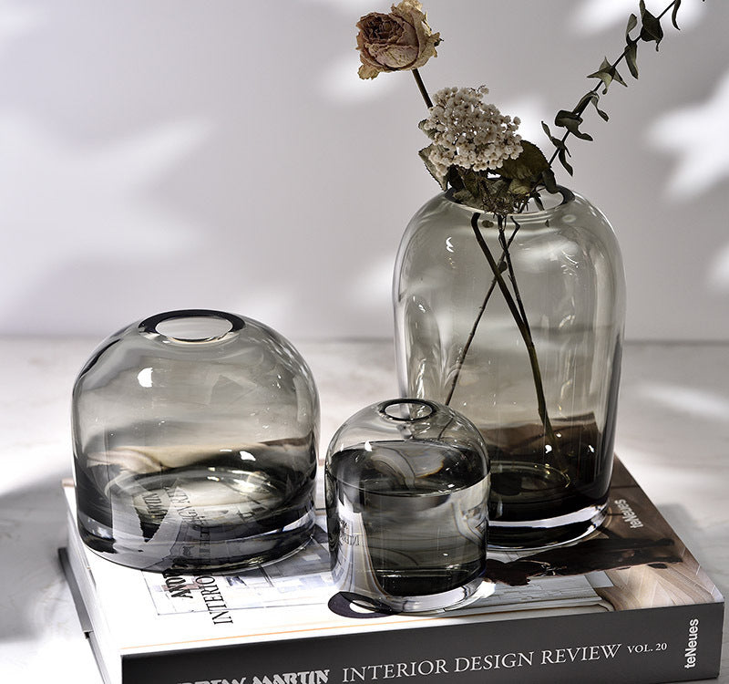 Simple Vase Creative Glass Living Room Dining Table Home Vase Vase