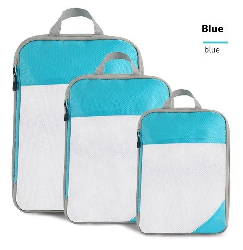 Compression Three-piece Set Luggage Storage Bag