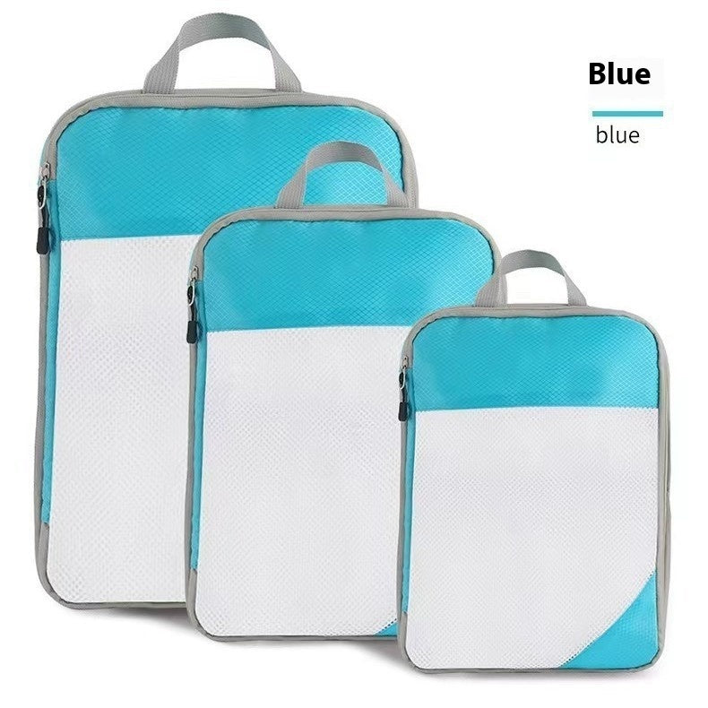 Compression Three-piece Set Luggage Storage Bag