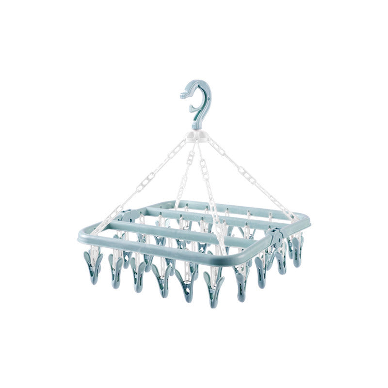 Windproof Clothes Hanger Household Plastic Multifunctional Clip
