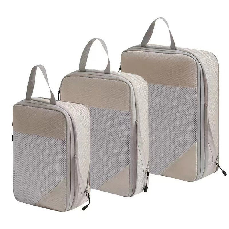 Compression Three-piece Set Luggage Storage Bag
