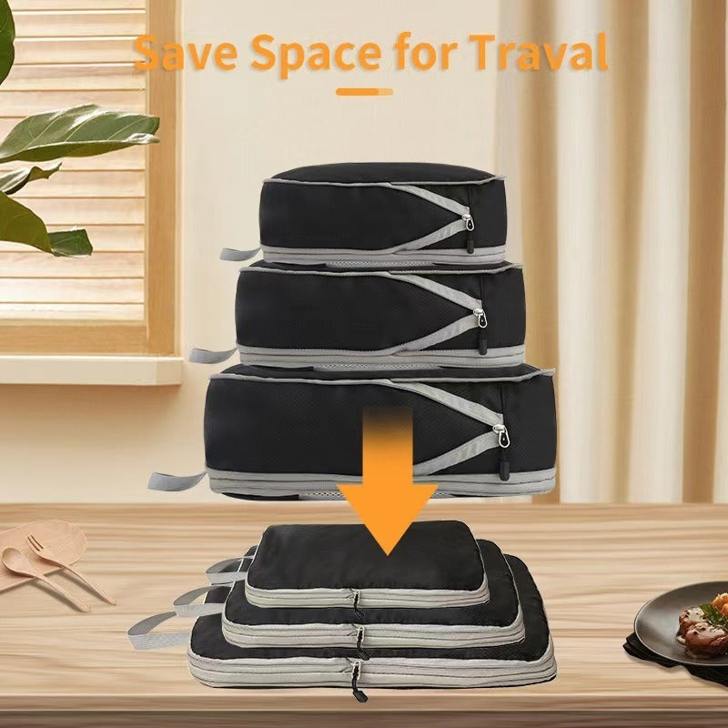 Compression Three-piece Set Luggage Storage Bag