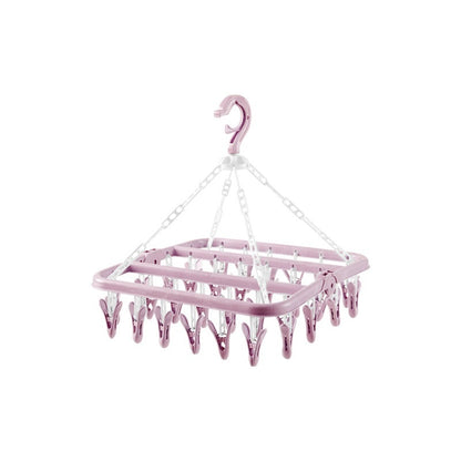 Windproof Clothes Hanger Household Plastic Multifunctional Clip
