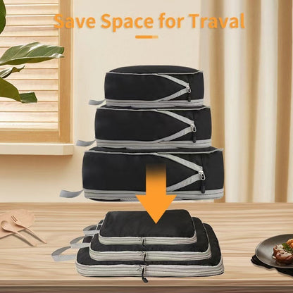 Compression Three-piece Set Luggage Storage Bag
